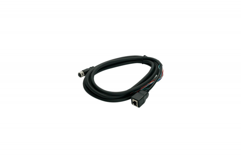 M12A17F to Open+RJ45,3m
