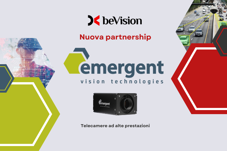 Nuovo accordo di distribuzione commerciale con Emergent Vision Technologies